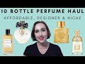 10 Bottle Perfume Haul | Affordable, Designer & Niche
