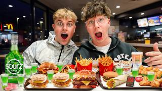 CHAZ & JAKEY DRUNK MCDONALD’S MUKBANG!
