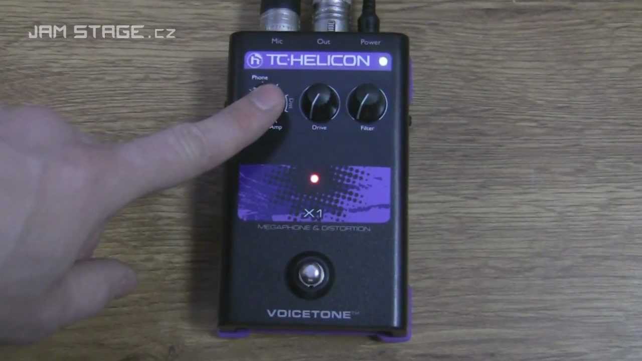 TC Helicon VoiceTone X1