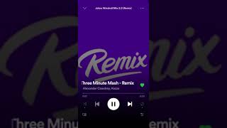 Alexandre Cowdrey, Kezza Three Minute - Remix
