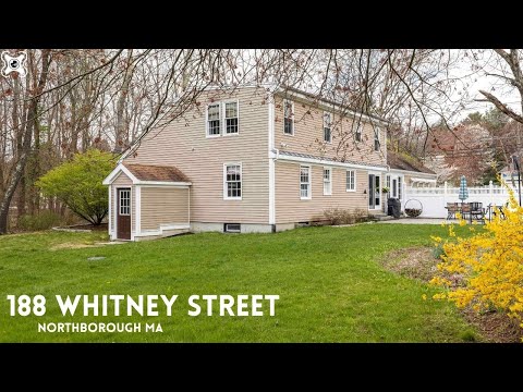 188 Whitney St, Northborough, MA home video tour
