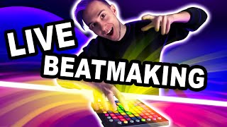 Live Beatmaking Hiroglifix Barclay Crenshaw & Mad Zach