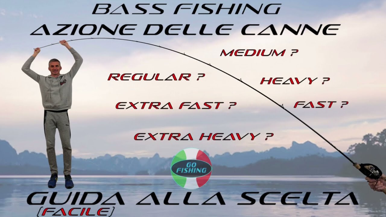 Bass Fishing – Azioni delle canne – Parte 2 esempi specifici
