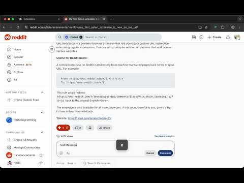Reddit Ctrl+Enter Sender video preview 2
