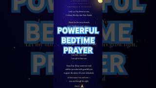 🌙 Powerful Bedtime Prayer for Thankful &amp; Worry-Free Sleep (1 Minute) #sleeppeacefully