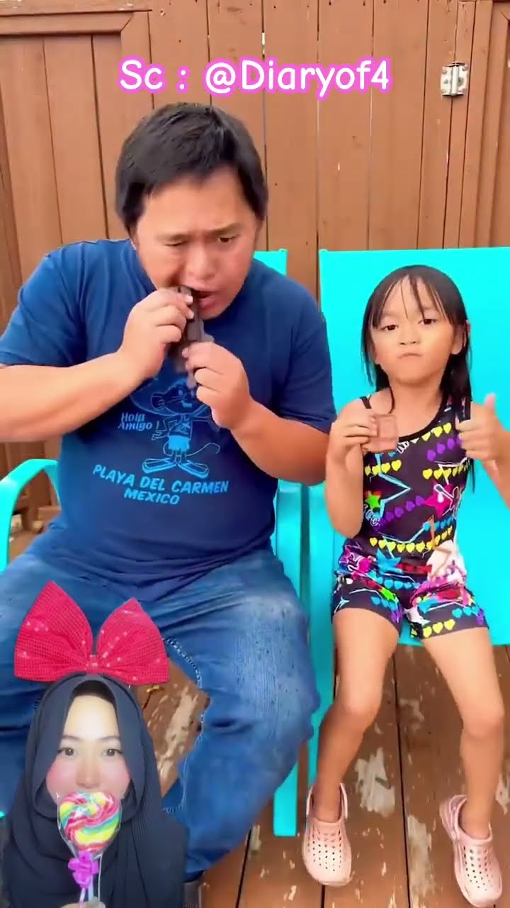PRaNK coklat buat Papa ⁉️ @Diaryof4 #shorts