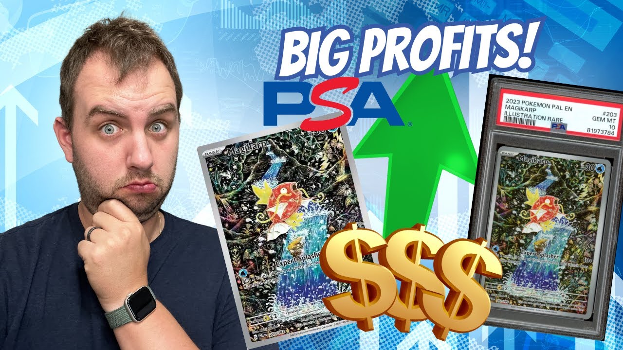 Can You Grade Pokemon Cards For Profit!? Pokemon Card Investing