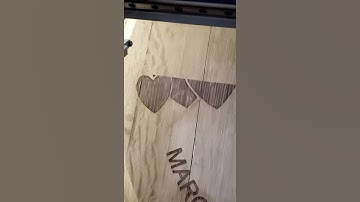 Co2 laser engraving an oak wine barrel top