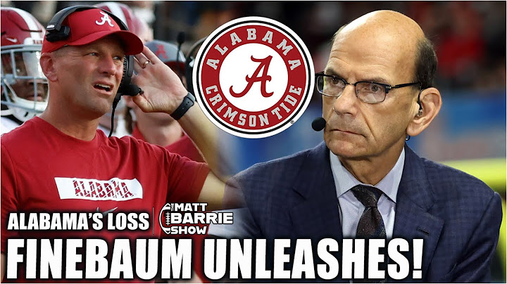 ‘SHOCK TO ALABAMA’S MANHOOD!’ - Finebaum UNLEASHES on Alabama vs. Vanderbilt | The Matt Barrie Show