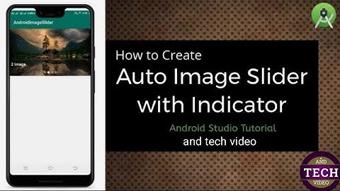 auto image slider page slider Java android studio , and tech video