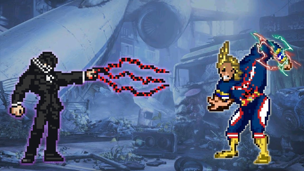 All Might vs All For One - My Hero Academy Mugen