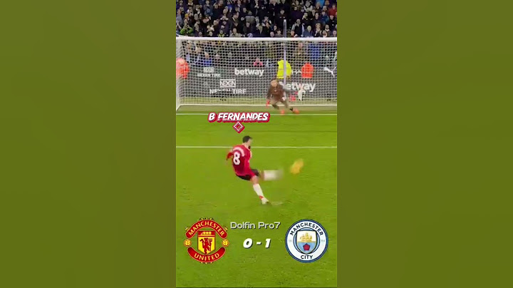 Manchester united 2_1 Manchester City