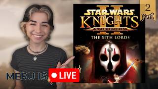 🔴Knights of the Old Republic 2⭐️First Play✨Part 2🔴LIVE screenshot 3