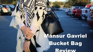 Mansur Gavriel Mini Bucket Bag Review| SoFashionBasic