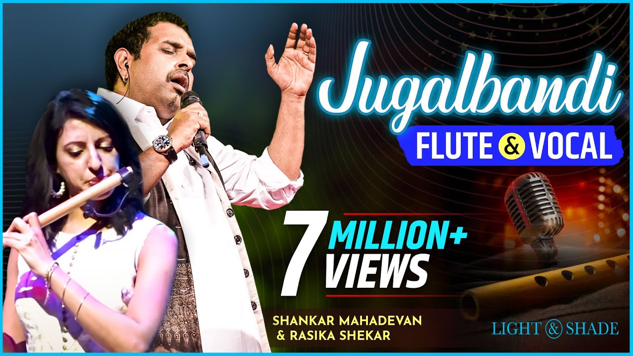 Jugalbandi Flute  Vocal  Shankar Mahadevan And Rasika Shekar   Live  Pune  Light  Shade Events
