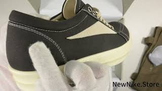 Unbox Rick Owens Wmns Porterville DRKS W Vintage Low Black Milk