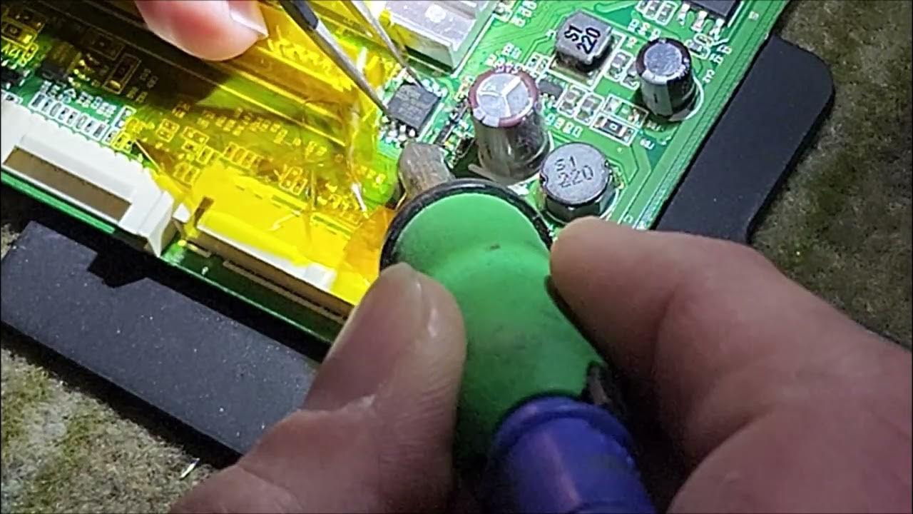 LG TV 65LB5200 No power / Green LED in front is ON. Won