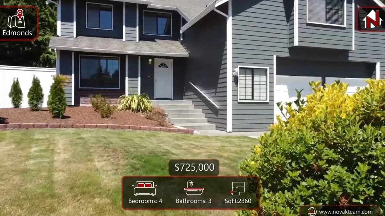 Edmonds Home For Sale | 15407 52nd Place W | The Novak Real Estate Team