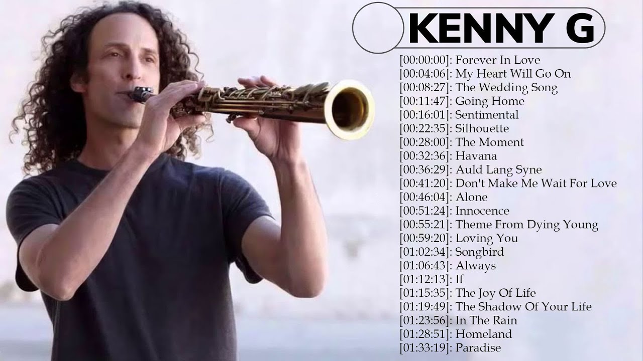 Kenny G Playlist Of All Songs 2022 |  Kenny G  instrumental love songs | saxophone