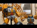 Haslab Unicron - 01-Studio Cell Robot Mode Comparison!!!