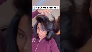 Blac Chyna real hair