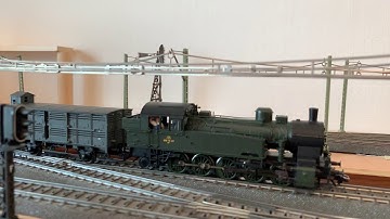 Märklin 37046 36243 37167 Br80 Br24 050TA around the new station