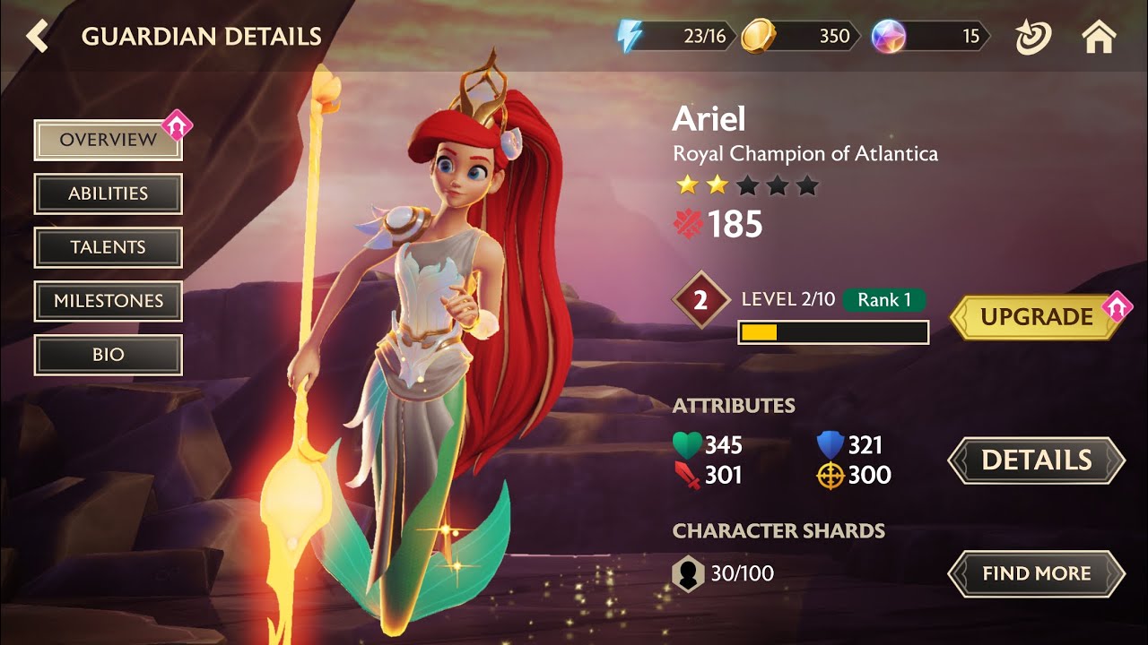Disney MIRRORVERSE *new* Ariel gameplay.
