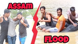 Type of people during flood Mankachar local videoAssam flood Crazy vines