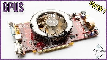 Graphics Processing Units (Graphics Cards) | OCR Computer Science