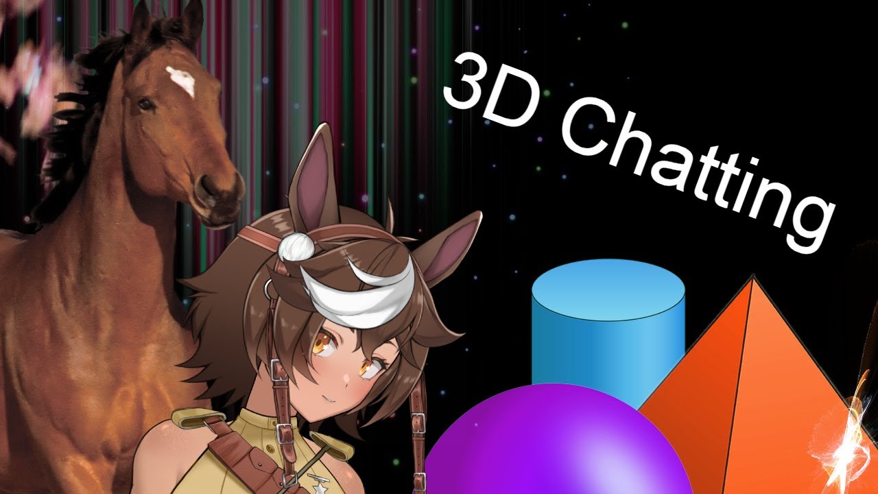 [3D CHATTING] returning to the horse dimension || Tomoe Umari - YouTube