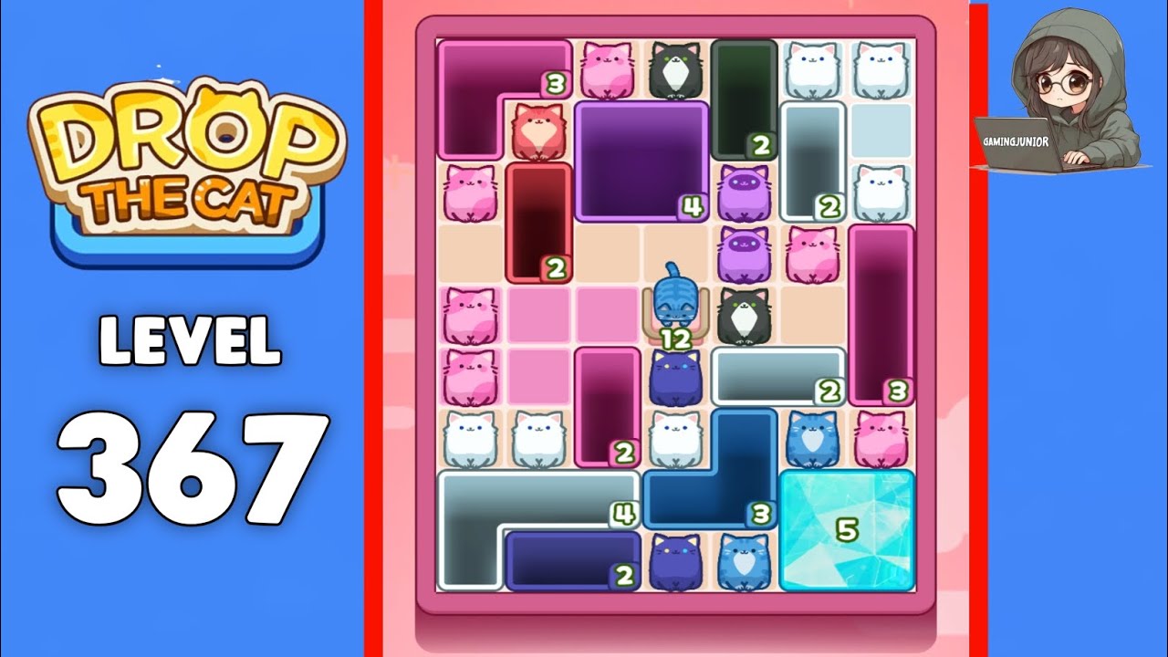 Drop The Cat level 367 solution - YouTube