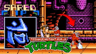 [NES] NES Teenage Mutant Ninja turtle Turnament Fighters Shredder Gameplay combo