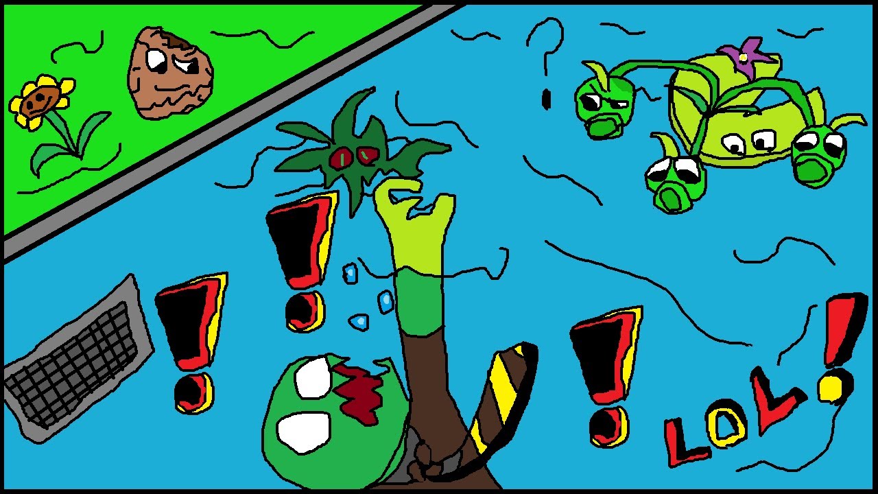 drowning zombies with the power of photosynthesis YouTube