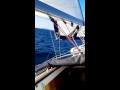 Sailing In Bura Adriatic Sea