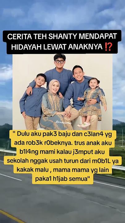 CERITA TEH SHANTY YG MENDAPAT HIDAYAH LEWAT ANAKNYA🥰 #shantydenny #asmr #mukbangbakso #dennycagur