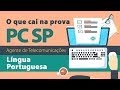 PC SP - Língua Portuguesa