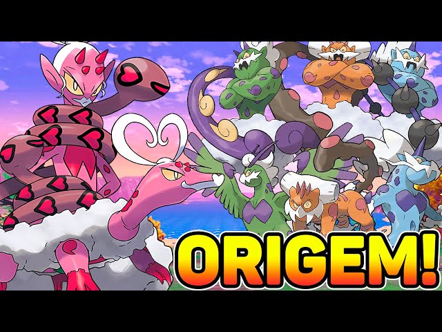 A História dos Pokémon Lendários