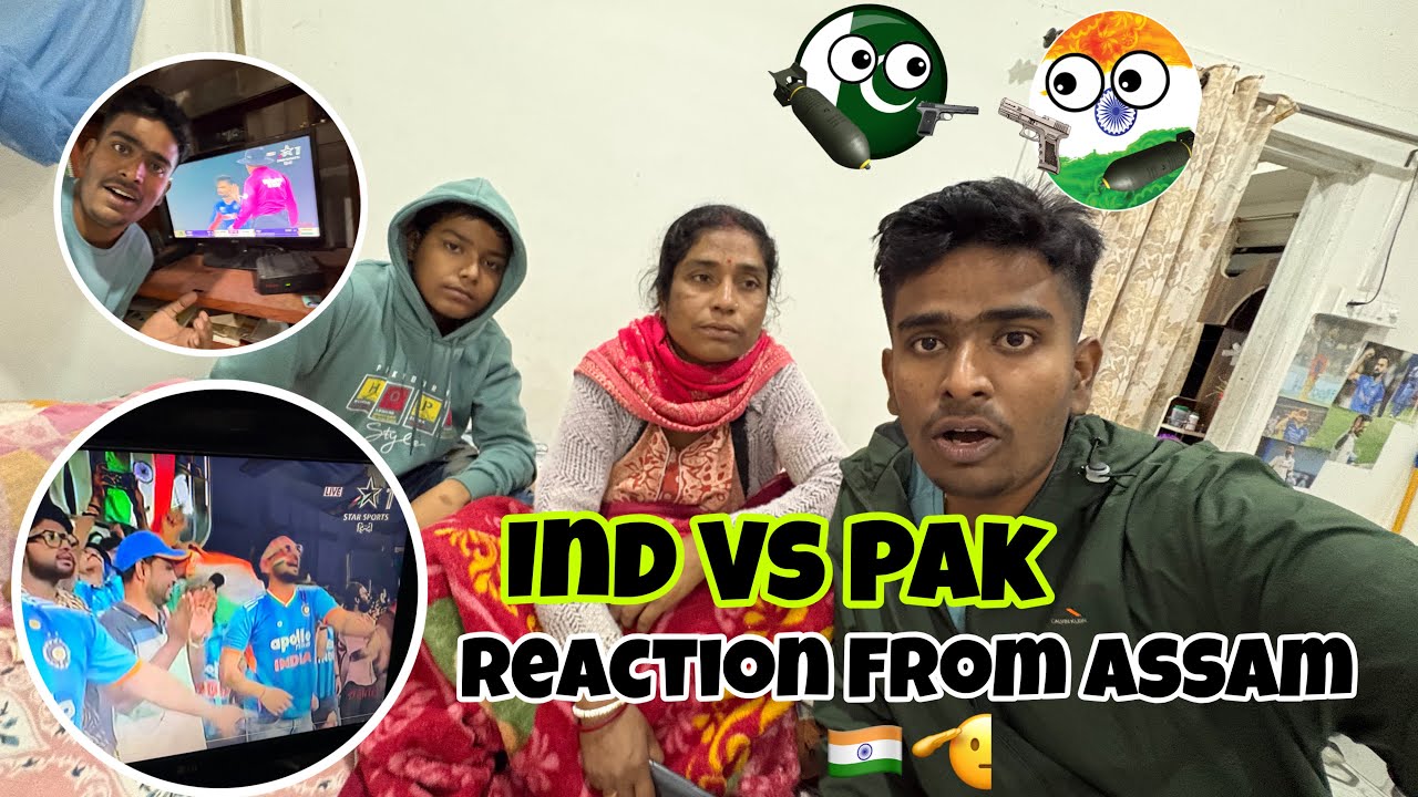 India Vs Pakistan Match Live 🇮🇳Reaction From Assam India 🇮🇳 T20 World Cup 2026