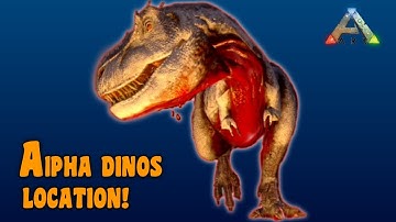 Ark Mobile Alpha Dinos Location | Alpha Rex | Alpha Carno | Alpha Raptor