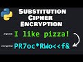 Encryption program in python 