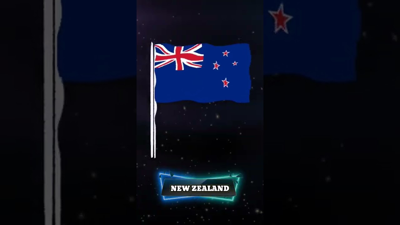 NEW ZEALAND - National flag.