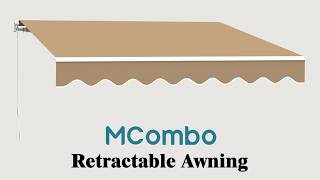 MCombo Retractable Awning Installation Video | Models 6055-0810, 6055-1210 & 6055-1308