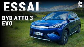 BYD Atto 3 Evo 2026 : on a testé l'entrée de gamme à 313 ch et 510 km d'autonomie !
