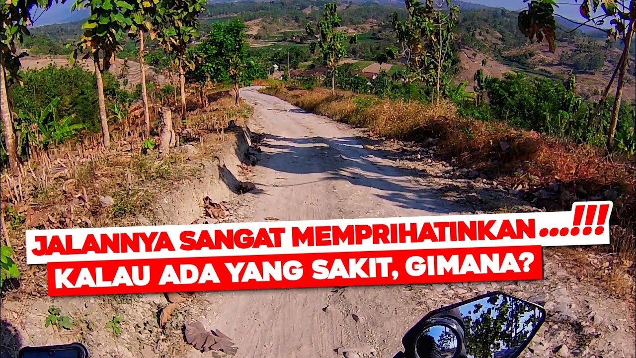 MEMPRIHATINKAN! Kondisi Jalan Desa di Kecamatan Ngambon Bojonegoro
