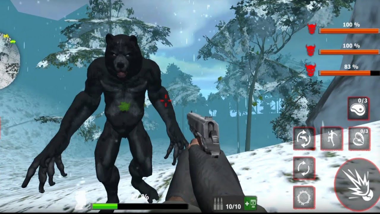 Bigfoot Monster Hunting Forest Survival Adventure Full Gameplay 