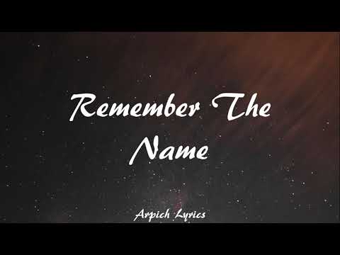Ed Sheeran - Remember The Name (Lyrics) ft. Eminem & 50 Cent
