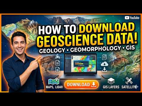 How to Download Geoscience Data || Free data Download || Geology, Geomorphology etc Data | #ursgisg