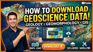 How to Download Geoscience Data || Free data Download || Geology, Geomorphology etc Data | #ursgisg