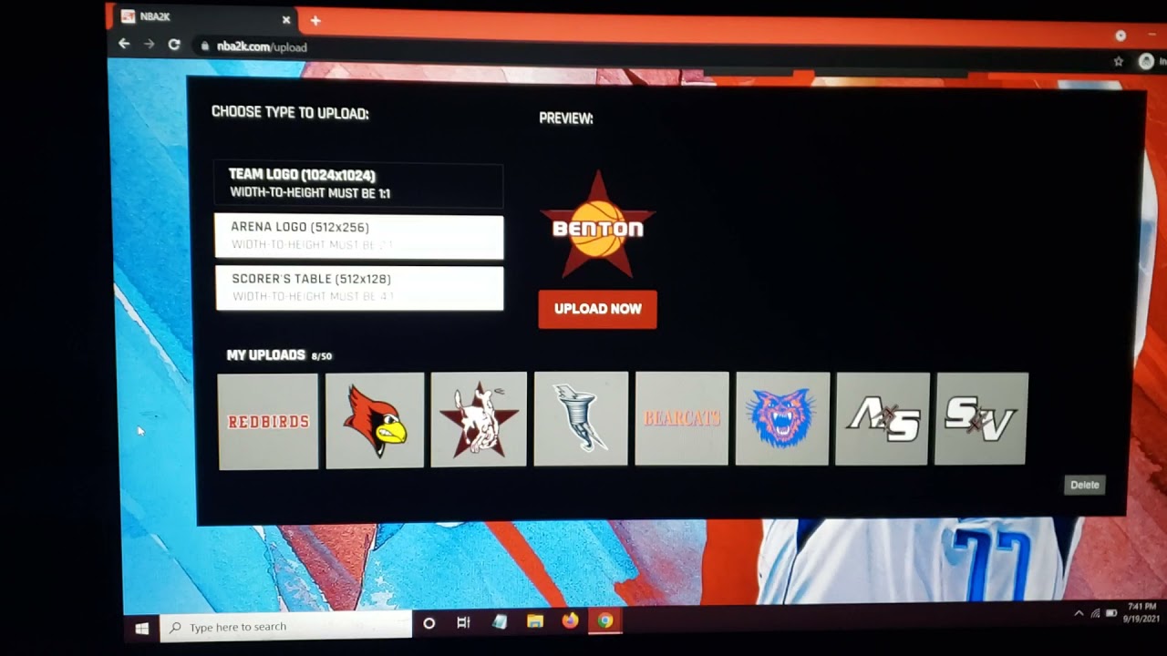 Nba 2K22 Image Upload Issue