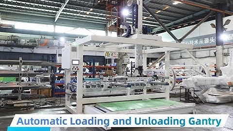 Automatic Loading and Unloading Machine for Wooden Door Woodworking Industry Furniture Factory